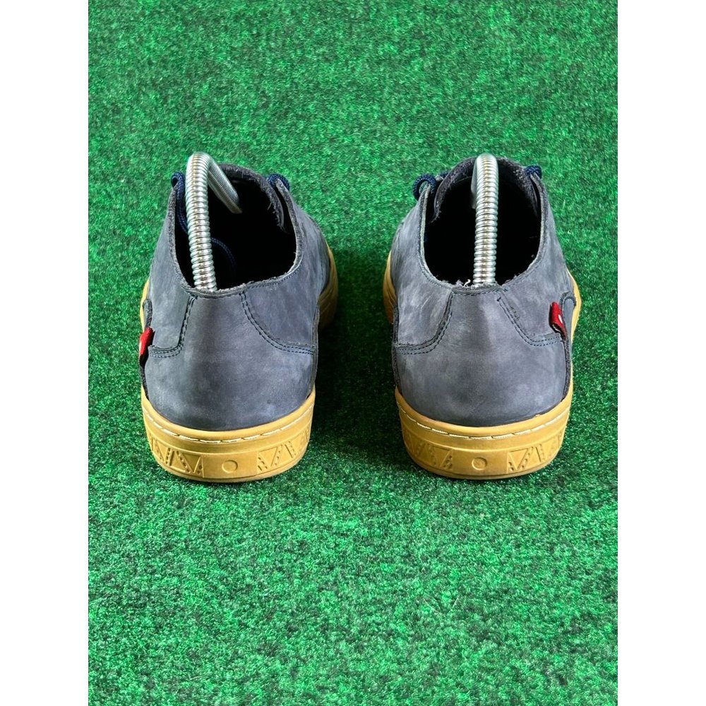 Oliberte Perforated Navy Nubuck Suede Athletic‎ Sneakers Womens Size 9 - Picture 5 of 8